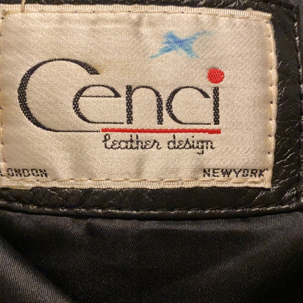 Leather Jacket Fabric Patchwork - image 8